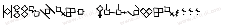 HSIshraq Regular字体转换